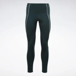 Reebok Mallas Workout Ready Ribbed High-Rise -Fit Tienda mallas workout ready ribbed high rise 1