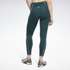 Reebok Mallas Workout Ready Ribbed High-Rise -Fit Tienda mallas workout ready ribbed high rise 3