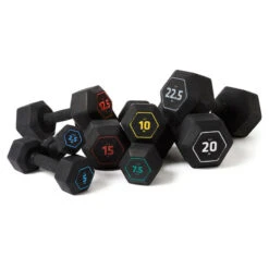 Mancuerna 2,5 Kg Hexagonal Dumbbell Musculación Cross Training Corength -Fit Tienda mancuerna 25 kg hexagonal dumbbell musculacion cross training corength 3