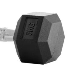 Mancuernas De Goma Hexagonales 3kg (par) Bodytone 10 Mancuernas De Goma Hexagonales 3kg (par) Bodytone -Fit Tienda mancuernas de goma hexagonales 3kg par bodytone 3