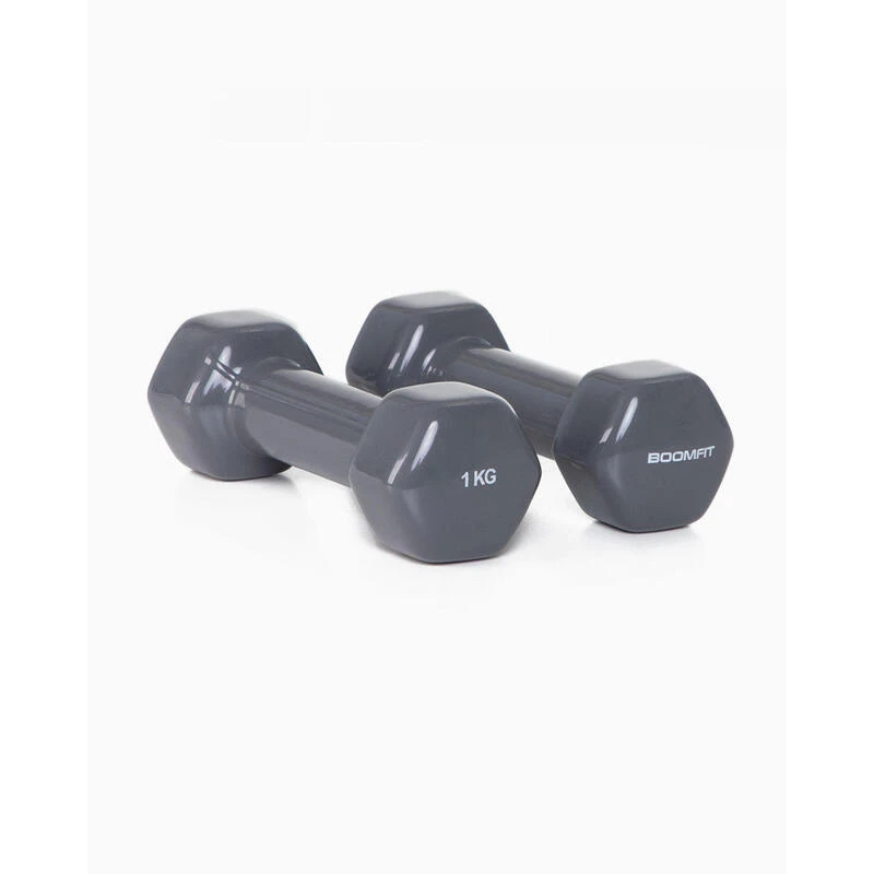 Mancuernas De Vinilo 1Kg (Pareja) - BOOMFIT 3 Mancuernas De Vinilo 1Kg (Pareja) - BOOMFIT