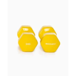 Mancuernas De Vinilo 3Kg (Pareja) - BOOMFIT -Fit Tienda mancuernas de vinilo 3kg pareja boomfit 1