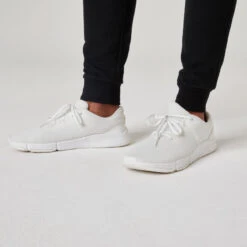 Pantalón Chándal Fitness Algodón Ajustado Hombre Domyos 500+ Negro -Fit Tienda pantalon chandal fitness algodon ajustado hombre domyos 500 negro 3