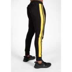Pantalón Chándal Fitness Largo Hombre GORILLA WEAR Banks Negro -Fit Tienda pantalon chandal fitness largo hombre gorilla wear banks negro 2