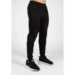 Pantalón Chándal Fitness Largo Hombre GORILLA WEAR Kennewick Negro -Fit Tienda pantalon chandal fitness largo hombre gorilla wear kennewick negro 1