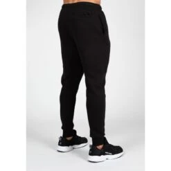 Pantalón Chándal Fitness Largo Hombre GORILLA WEAR Kennewick Negro -Fit Tienda pantalon chandal fitness largo hombre gorilla wear kennewick negro 2