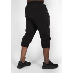 Pantalón Chándal Jogging Pirata Hombre GORILLA WEAR Knoxville 3/4 Negro -Fit Tienda pantalon chandal jogging pirata hombre gorilla wear knoxville 34 negro 2