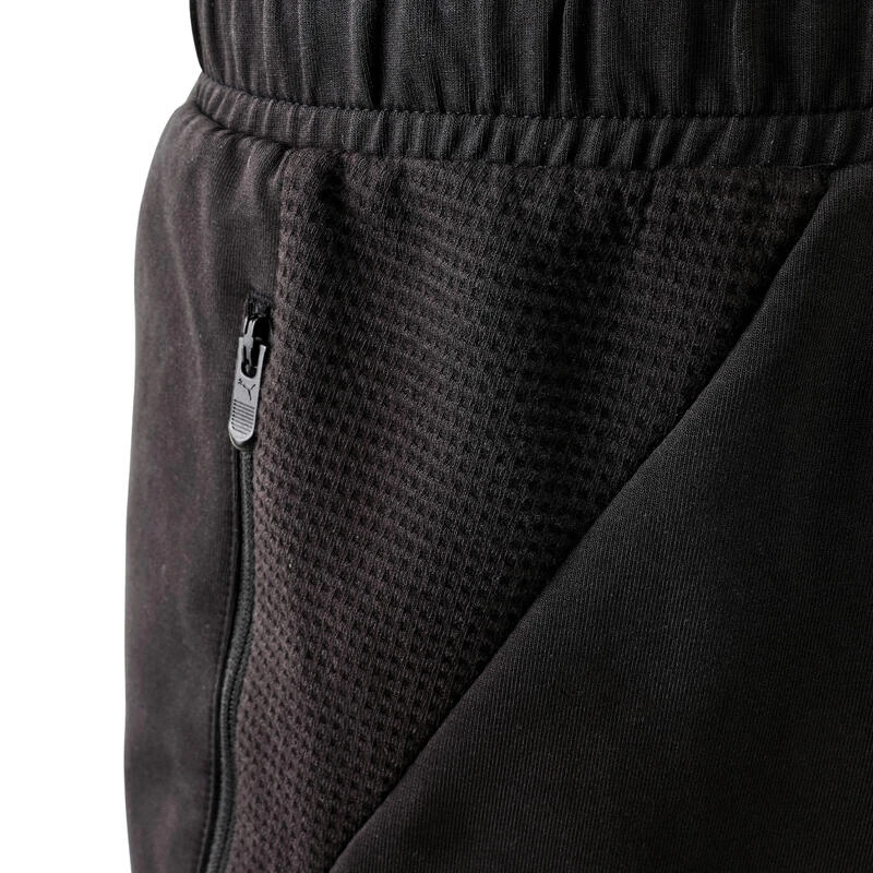 Pantalón Corto Fitness Puma Hombre Negro Algodón 7 Pantalón Corto Fitness Puma Hombre Negro Algodón - Imagen 5