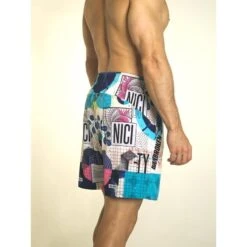 Pantalón Corto Hombre Banbroken SYNCHRO Multicolor -Fit Tienda pantalon corto hombre banbroken synchro multicolor 3