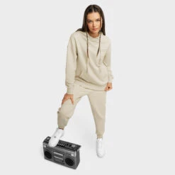 Pantalón De Chándal Mujer Sand-W -Fit Tienda pantalon de chandal mujer sand w 3