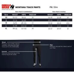 Pantalón Jogger Fitness Largo Mujer GORILLA WEAR Montana Negro -Fit Tienda pantalon jogger fitness largo mujer gorilla wear montana negro 4