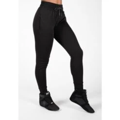 Pantalón Jogger Fitness Largo Mujer GORILLA WEAR Pixley Negro -Fit Tienda pantalon jogger fitness largo mujer gorilla wear pixley negro 1