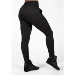 Pantalón Jogger Fitness Largo Mujer GORILLA WEAR Pixley Negro -Fit Tienda pantalon jogger fitness largo mujer gorilla wear pixley negro 2