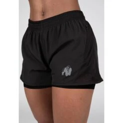 Gorilla Wear Pantalones Cortos 2 En 1 - Portland - Negro -Fit Tienda pantalones cortos 2 en 1 portland negro 3