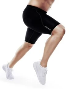 REHBAND Pantalones Cortos De Compresión QD - Hombre - Negro -Fit Tienda pantalones cortos de compresion qd hombre negro 3