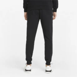 Pantalones De Deporte Hombre PUMA Essentials+ Tape Negro -Fit Tienda pantalones de deporte hombre puma essentials tape negro 2