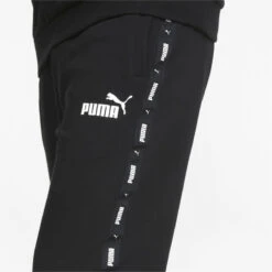 Pantalones De Deporte Hombre PUMA Essentials+ Tape Negro -Fit Tienda pantalones de deporte hombre puma essentials tape negro 4