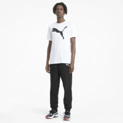 Pantalones De Tejido Plano Active Hombre PUMA Negro -Fit Tienda pantalones de tejido plano active hombre puma negro 3