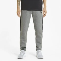 Pantalones Deportivos Evostripe Hombre PUMA Gris -Fit Tienda pantalones deportivos evostripe hombre puma gris 1
