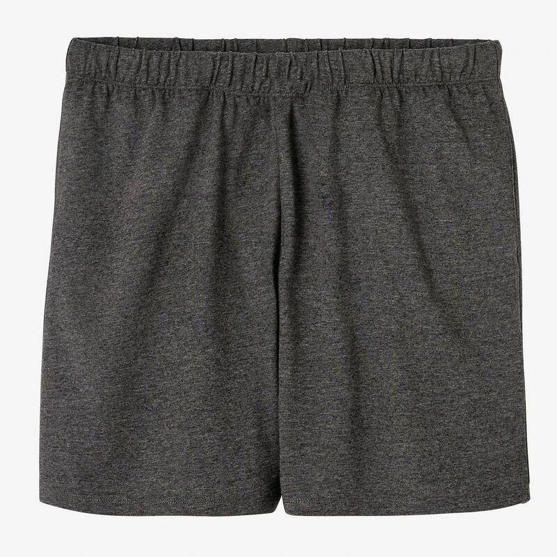 Short Fitness Pantalón Corto Chándal Regular Hombre Domyos Gris Oscuro 7 Short Fitness Pantalón Corto Chándal Regular Hombre Domyos Gris Oscuro - Imagen 5