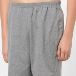 Short Niños Algodón - Básico Gris -Fit Tienda short nios algodon basico gris 3