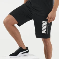 SHORT PUMA FITNESS ALGODÓN NEGRO - HOMBRE -Fit Tienda short puma fitness algodon negro hombre 3