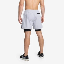 Shorts Con Malla Compresión 2 En 1 Hombre Premium 0.1 - S - Negro -Fit Tienda shorts con malla compresion 2 en 1 hombre premium 01 s negro 2