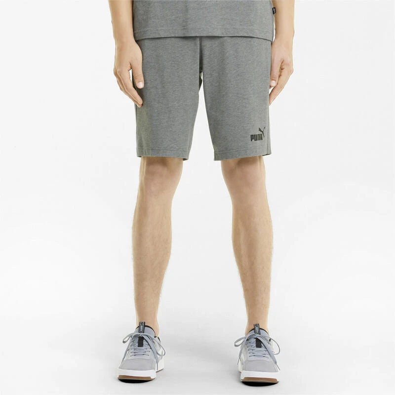 Shorts De Punto Essentials Hombre PUMA Gris 4 Shorts De Punto Essentials Hombre PUMA Gris - Imagen 2