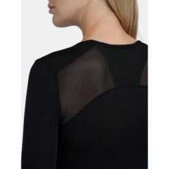 Stamina Camiseta De Manga Larga Con Bolsillo Con Cremallera Para Mujer -Fit Tienda stamina camiseta de manga larga con bolsillo con cremallera para mujer 3