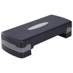 Step Fitness HOMCOM Negro, Gris, Rojo 68x29x15 Cm -Fit Tienda step fitness homcom negro gris con altura regulable 68x29x15 cm