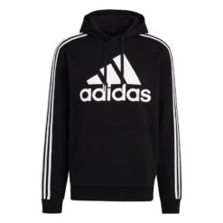 ADIDAS Sudadera Con Capucha Essentials Fleece Logo 3 Bandas -Fit Tienda sudadera con capucha essentials fleece logo 3 bandas 1