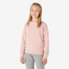 Sudadera Cuello Redondo Niños French Terry Algodón - Básica Rosa 1 Sudadera Cuello Redondo Niños French Terry Algodón - Básica Rosa -Fit Tienda sudadera cuello redondo nios french terry algodon basica rosa