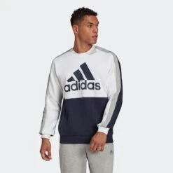 ADIDAS Sudadera Essentials Colorblock Fleece -Fit Tienda sudadera essentials colorblock fleece 2