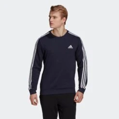 ADIDAS Sudadera Essentials French Terry 3 Bandas -Fit Tienda sudadera essentials french terry 3 bandas 2