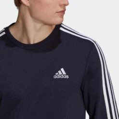 ADIDAS Sudadera Essentials French Terry 3 Bandas -Fit Tienda sudadera essentials french terry 3 bandas 4