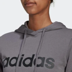 Sudadera Fitness Soft Training Adidas Mujer Gris Capucha -Fit Tienda sudadera fitness soft training adidas mujer gris capucha 2