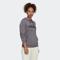 Sudadera Fitness Soft Training Adidas Mujer Gris Capucha -Fit Tienda sudadera fitness soft training adidas mujer gris capucha 4