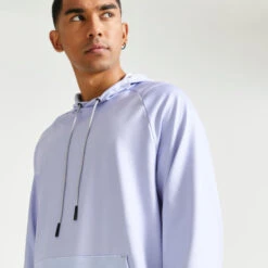 Sudadera Fitness Training Malva Claro Liso -Fit Tienda sudadera fitness training malva claro liso 4