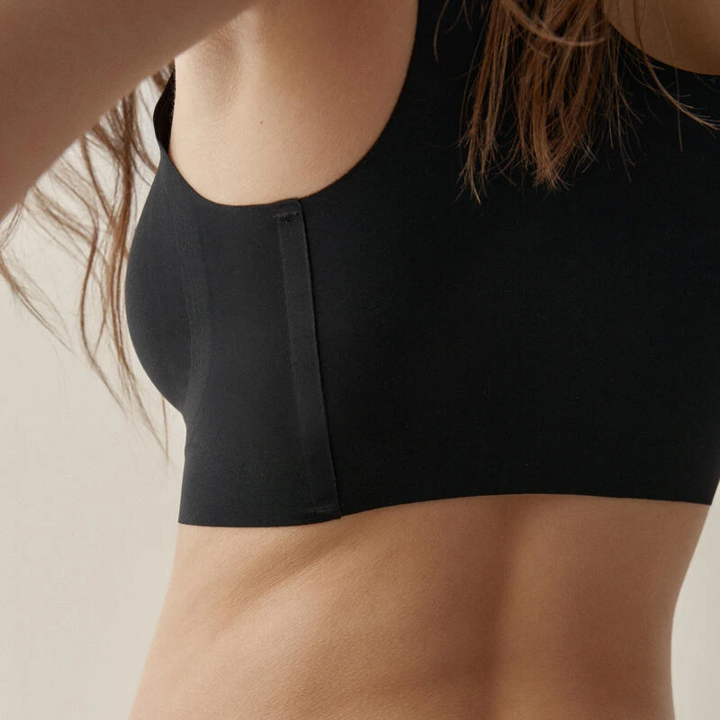 Sujetador Top Deportivo Elaphe De Mujer Black LimbaBlack Sin Aro 5 Sujetador Top Deportivo Elaphe De Mujer Black LimbaBlack Sin Aro - Imagen 3