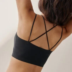 Sujetador Top Deportivo Morga De Mujer Black LimbaBlack Sin Aro -Fit Tienda sujetador top deportivo morga de mujer black limbablack sin aro 2