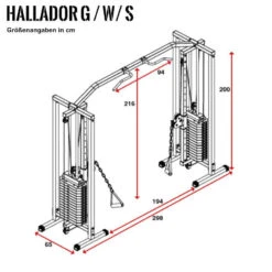 Supfit Hallador Cable Pull Tower Negro -Fit Tienda supfit hallador cable pull tower negro 4