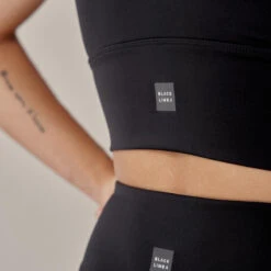 Top Deportivo Diardi Sujecion Alta De Mujer Black Limba -Fit Tienda top deportivo diardi sujecion alta de mujer black limba 2