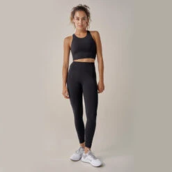 Top Deportivo Diardi Sujecion Alta De Mujer Black Limba -Fit Tienda top deportivo diardi sujecion alta de mujer black limba 3