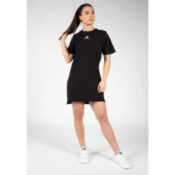 Vestido Manga Corta Mujer GORILLA WEAR Neenah Negro 9 Vestido Manga Corta Mujer GORILLA WEAR Neenah Negro -Fit Tienda vestido manga corta mujer gorilla wear neenah negro 2