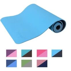 Yoga Mat / Esterilla De Yoga Suave Confort Blue Sky Blue 183 CM 9 Yoga Mat / Esterilla De Yoga Suave Confort Blue Sky Blue 183 CM -Fit Tienda yoga mat esterilla de yoga suave confort blue sky blue 183 cm 1