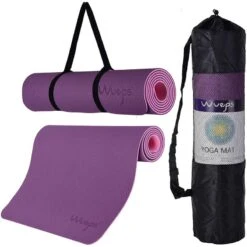 Yoga Mat / Esterilla De Yoga Suave Confort Blue Sky Blue 183 CM 13 Yoga Mat / Esterilla De Yoga Suave Confort Blue Sky Blue 183 CM -Fit Tienda yoga mat esterilla de yoga suave confort purple 183 cm